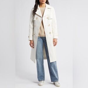 S. Sam Edelman DOUBLE BREASTED TRENCH COAT